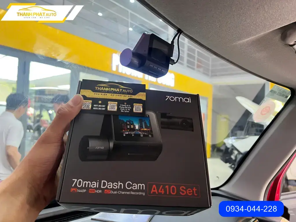 Anh Bảo lắp Camera hành trình cho VinFast VF3 tại Quận 12 sau vụ va chạm nhỏ ảnh thực tế 5