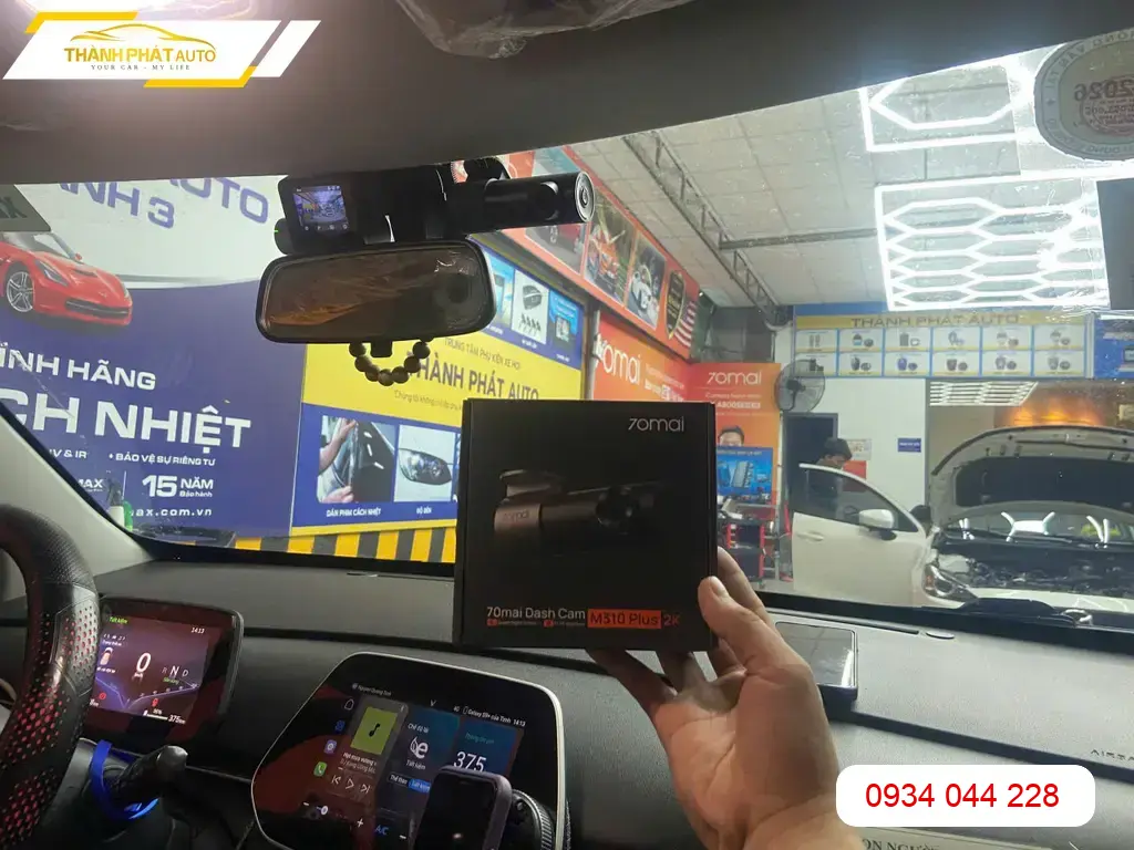 Địa chỉ Lắp Camera Hành Trình Xe Ô Tô Quận Thủ Đức Uy Tín, Chính Hãng ảnh thực tế 4