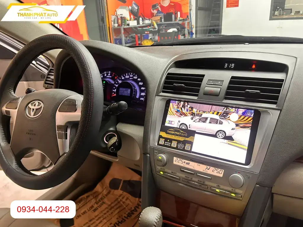 Anh Tuấn Kiệt lắp Màn Hình Android Camry 2012 tại Quận 12 để nâng cấp trải nghiệm ảnh thực tế 2