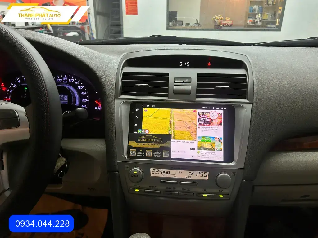 Anh Tuấn Kiệt lắp Màn Hình Android Camry 2012 tại Quận 12 để nâng cấp trải nghiệm ảnh thực tế 5