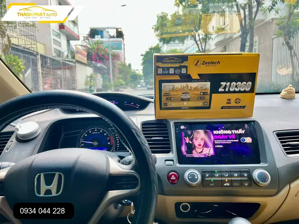 Anh Quang lắp màn hình Android ô tô Hyundai Accent uy tín Thủ Đức ảnh thực tế 5