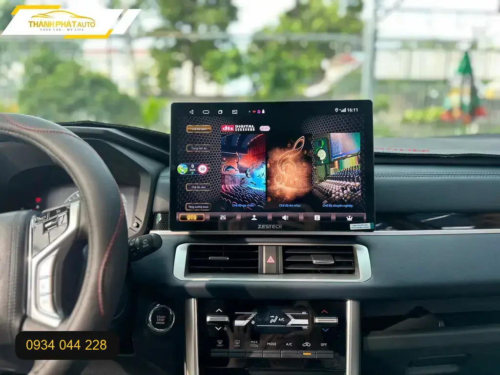 Anh Kiên lắp màn hình Android 13inch ô tô cho Ford Everest Quận 12 ảnh thực tế 2