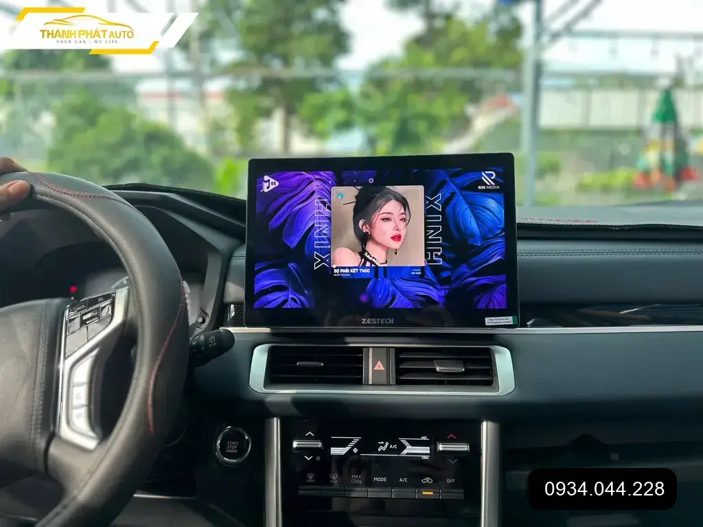 Anh Kiên lắp màn hình Android 13inch ô tô cho Ford Everest Quận 12 ảnh thực tế 5