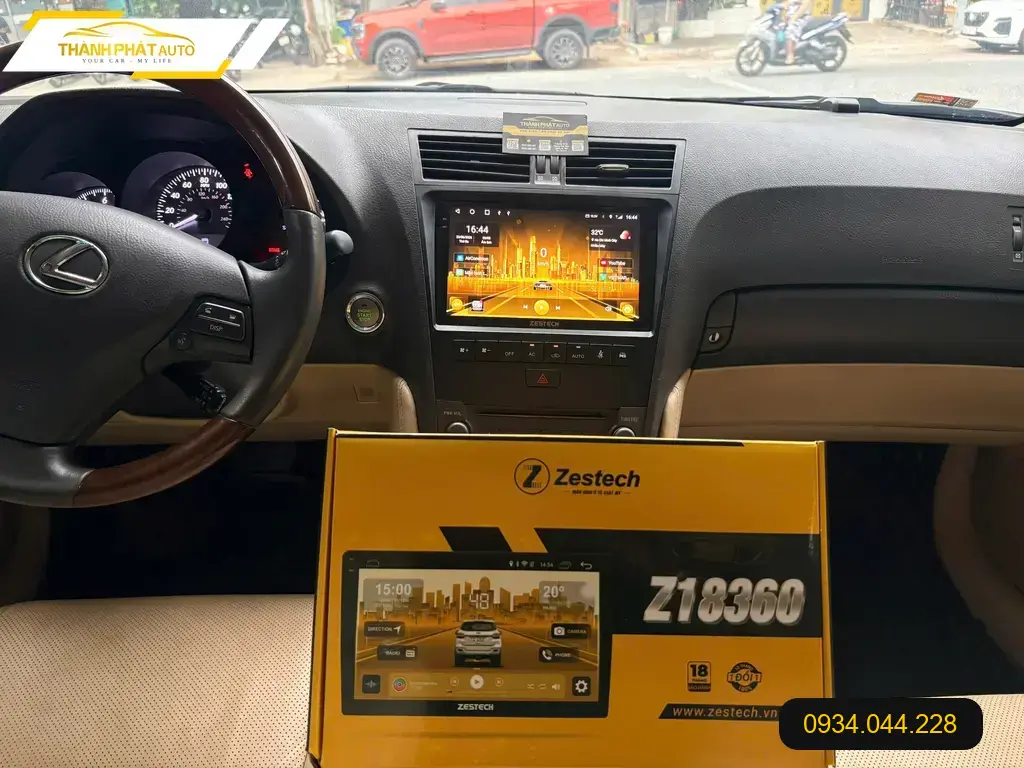 Anh Tùng nâng cấp màn hình Android Lexus IS250 tại Q12 cần YouTube ảnh thực tế 4