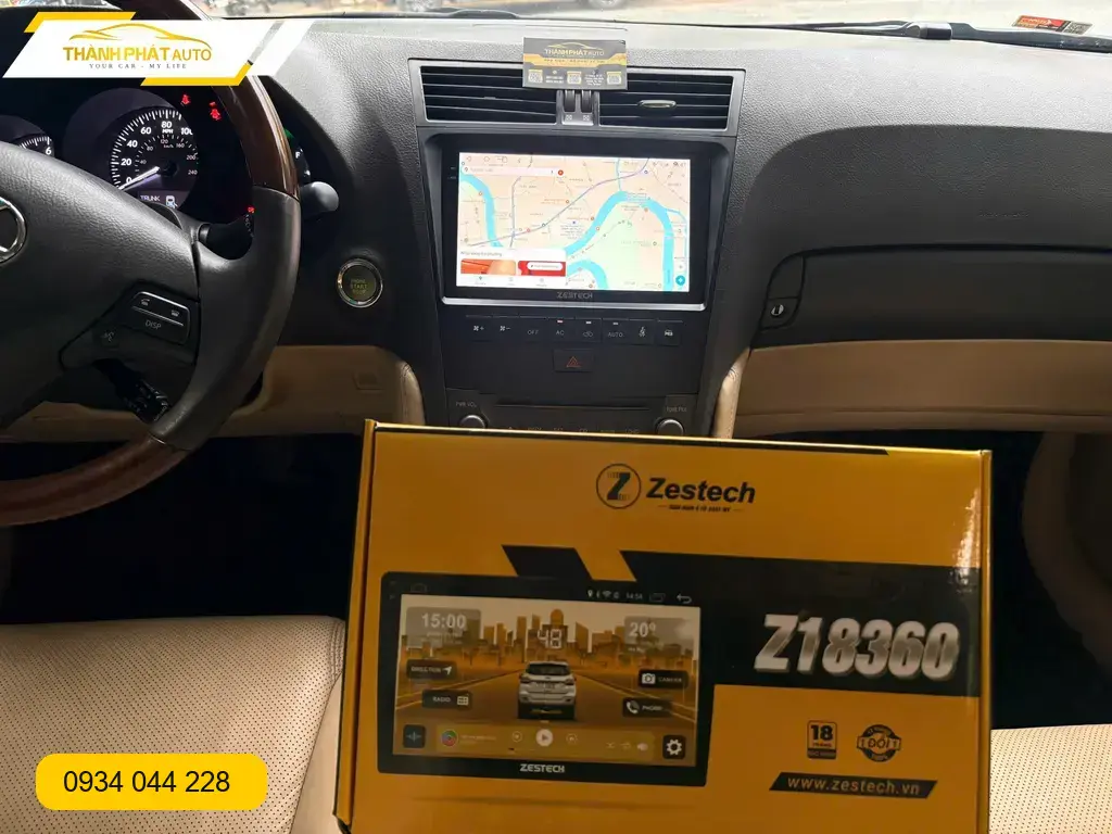 Anh Tùng nâng cấp màn hình Android Lexus IS250 tại Q12 cần YouTube ảnh thực tế 5