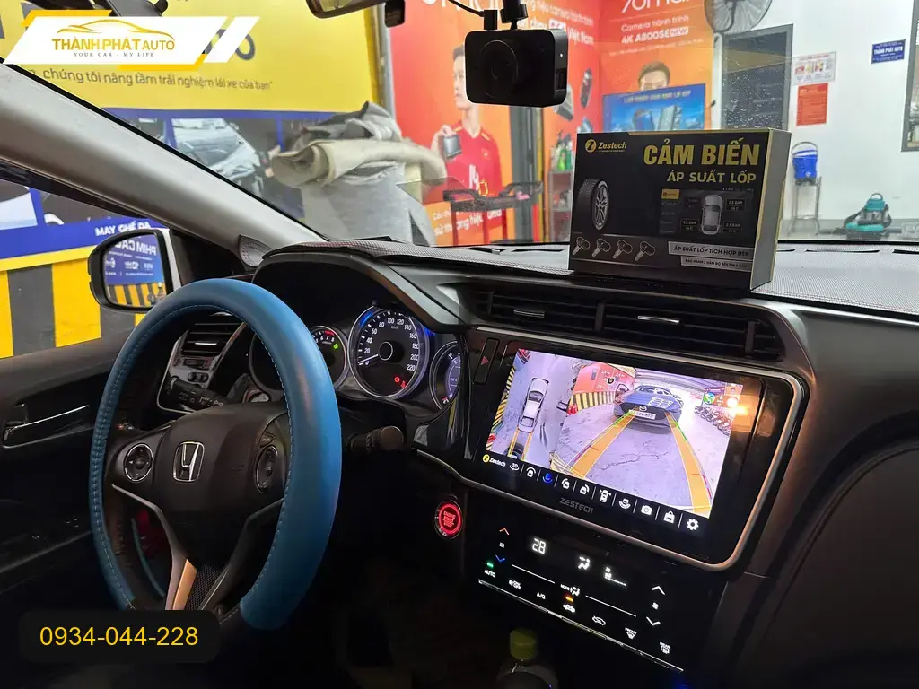 Anh Quốc lắp màn hình Android Honda City Quận 12 để nâng cao trải nghiệm giải trí ảnh thực tế 2