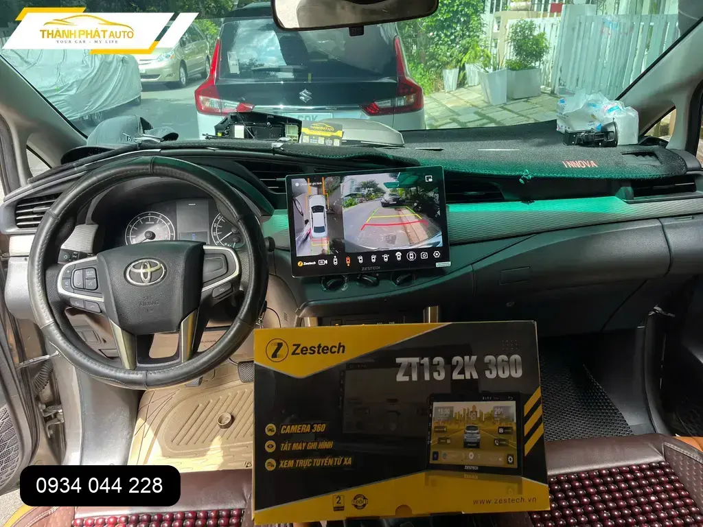 Anh Khang lắp Màn Hình Android Innova 2017 tại Quận 9 để nâng cao trải nghiệm lái xe ảnh thực tế 3