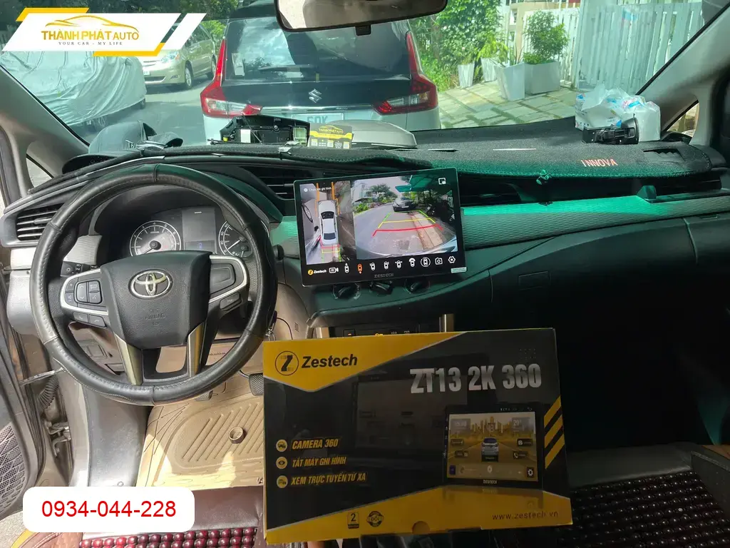 Anh Khang lắp Màn Hình Android Innova 2017 tại Quận 9 để nâng cao trải nghiệm lái xe ảnh thực tế 5