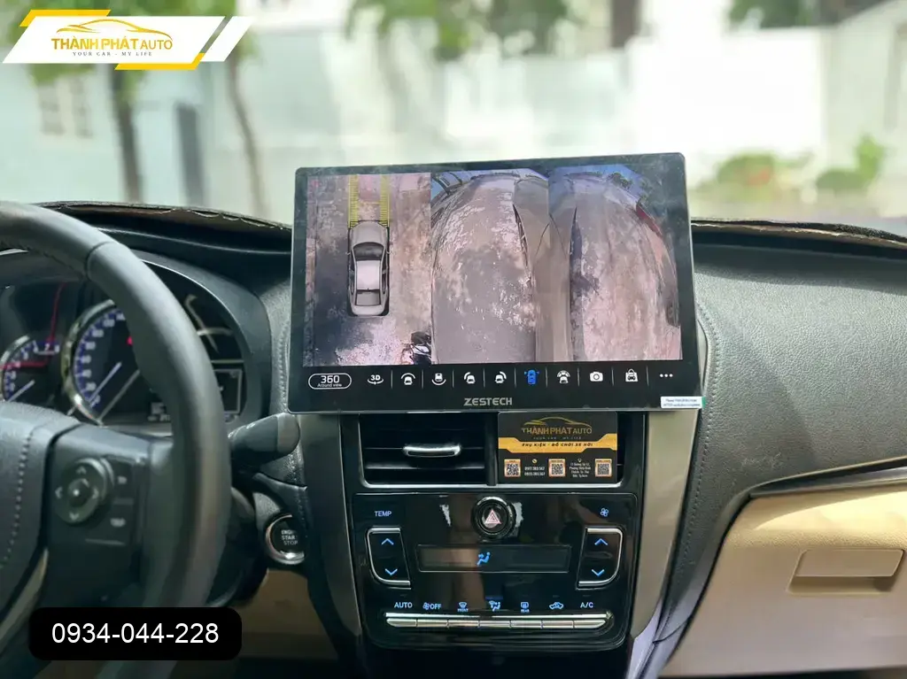 Chị Uyên lắp màn hình Android ô tô Honda Civic tại Quận 12 ảnh thực tế 3
