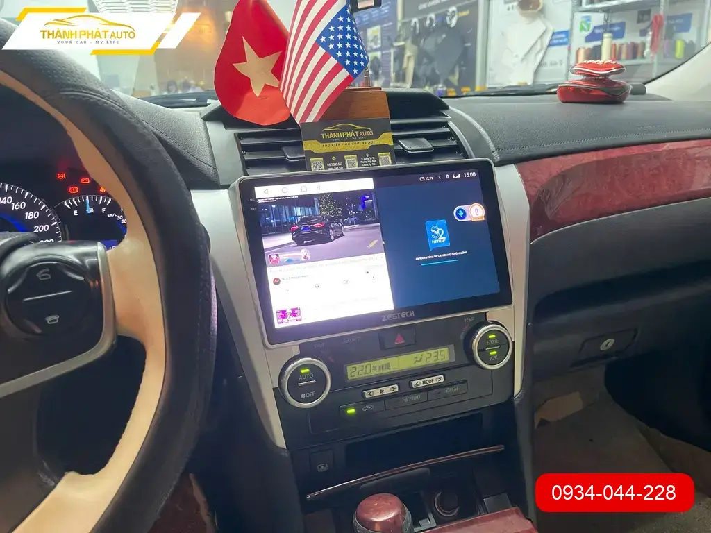 Anh Nhật lắp màn hình Android ô tô Toyota Vios chính hãng tại Thủ Đức ảnh thực tế 2
