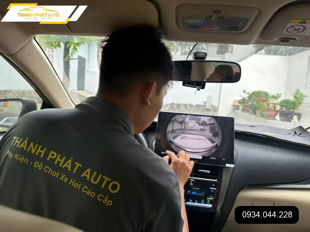 Anh Quang lắp màn hình android ô tô cho Hyundai Kona tại Quận Thủ Đức