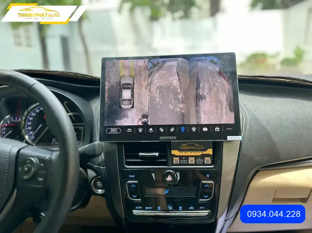 Anh Quang lắp màn hình android ô tô cho Hyundai Kona tại Quận Thủ Đức ảnh thực tế 2