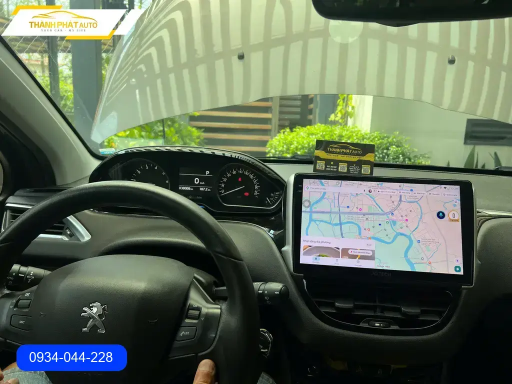 Chị Thảo nâng cấp màn hình android ô tô Hyundai Accent ở Quận 12 ảnh thực tế 2