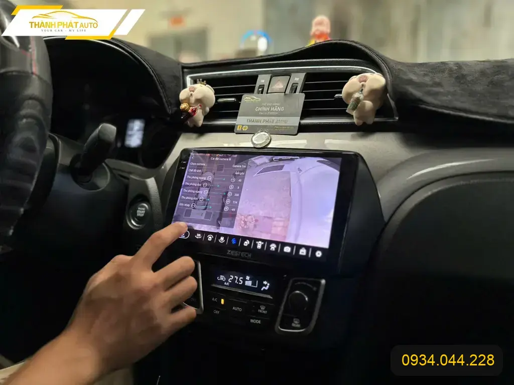 Anh Khang lắp màn hình android ô tô cho Hyundai Creta ở Quận 12