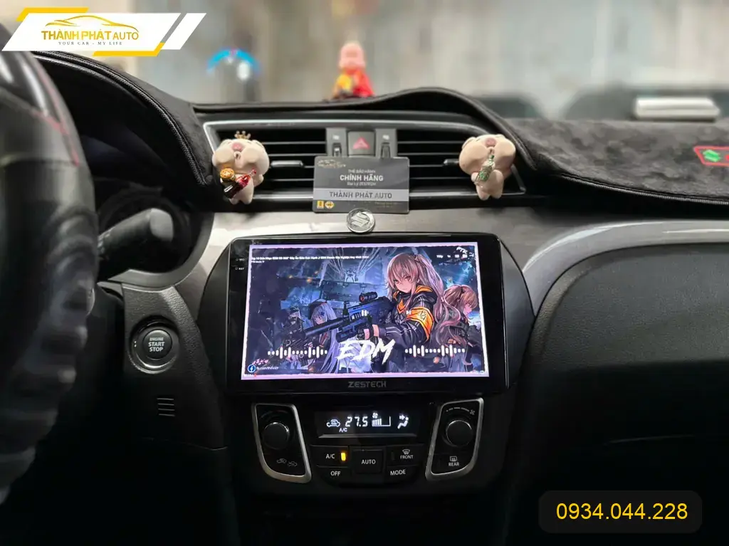 Anh Khang lắp màn hình android ô tô cho Hyundai Creta ở Quận 12 ảnh thực tế 4