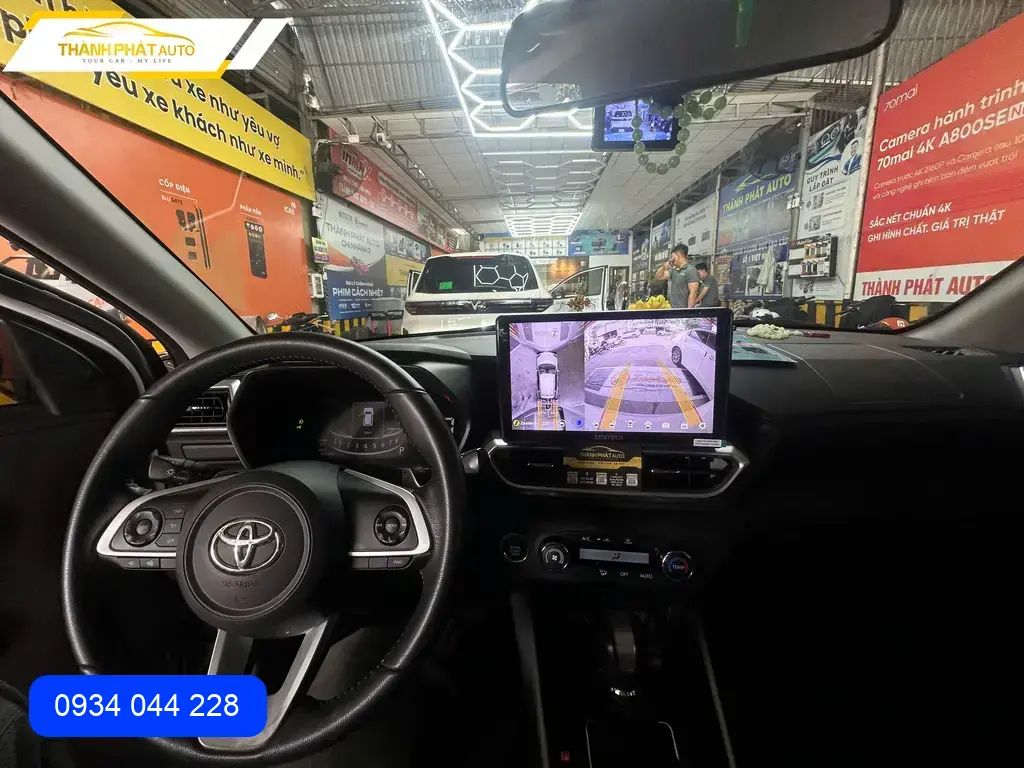 Anh Cường lắp màn hình android cho Honda CRV tại Quận Thủ Đức ảnh thực tế 4