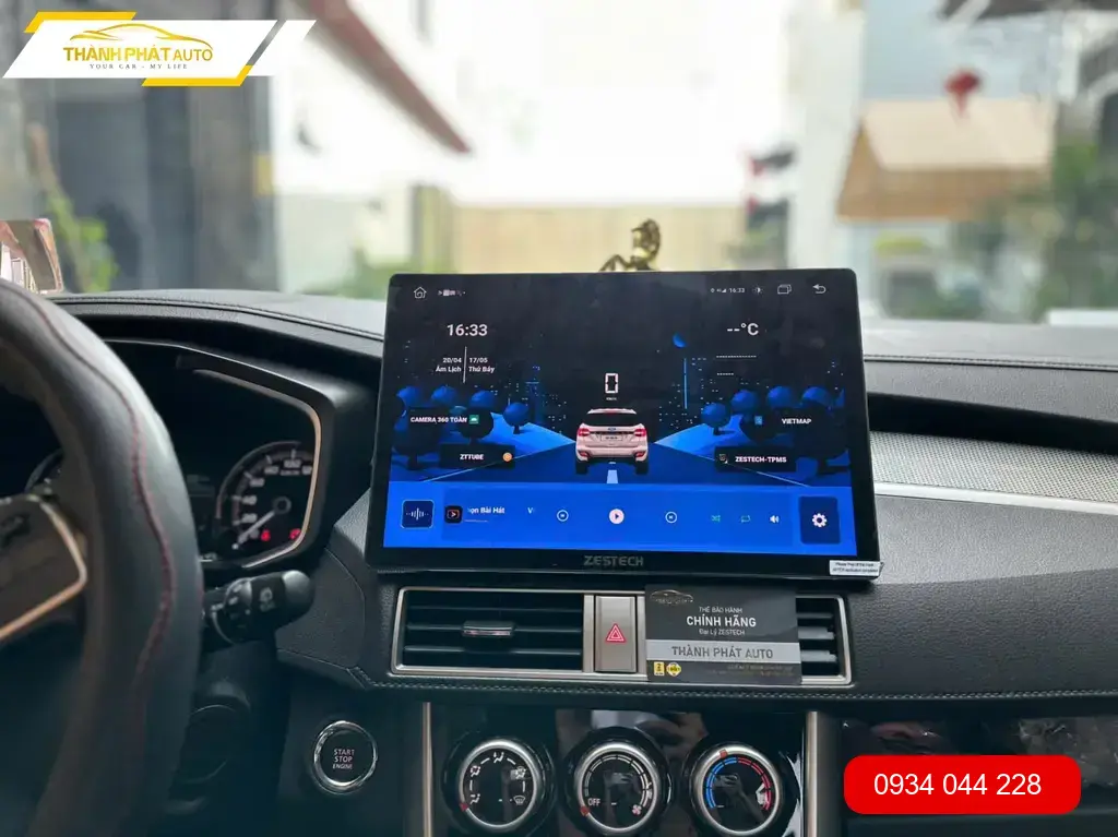 Anh Minh lắp màn hình Android xe hơi Hyundai Accent ở Quận 12 ảnh thực tế 4