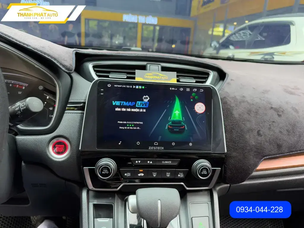 Anh Kiên lắp màn hình ô tô thông minh cho Hyundai Creta ở Quận 12 để tiện dẫn đường ảnh thực tế 3