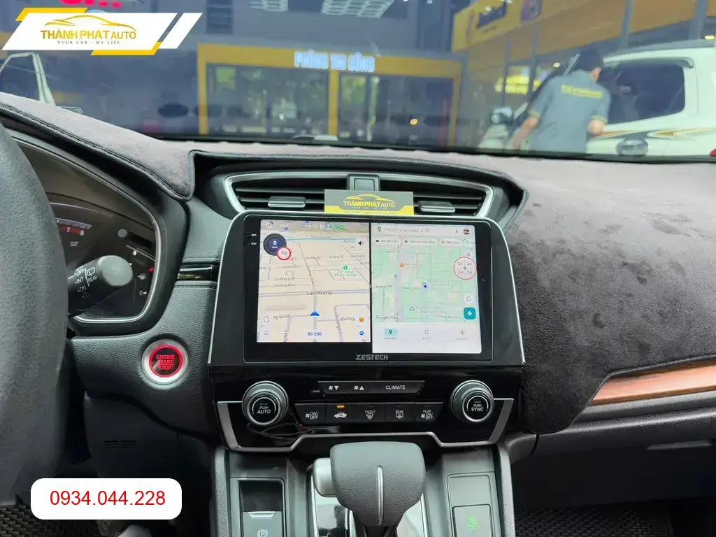 Anh Kiên lắp màn hình ô tô thông minh cho Hyundai Creta ở Quận 12 để tiện dẫn đường ảnh thực tế 4