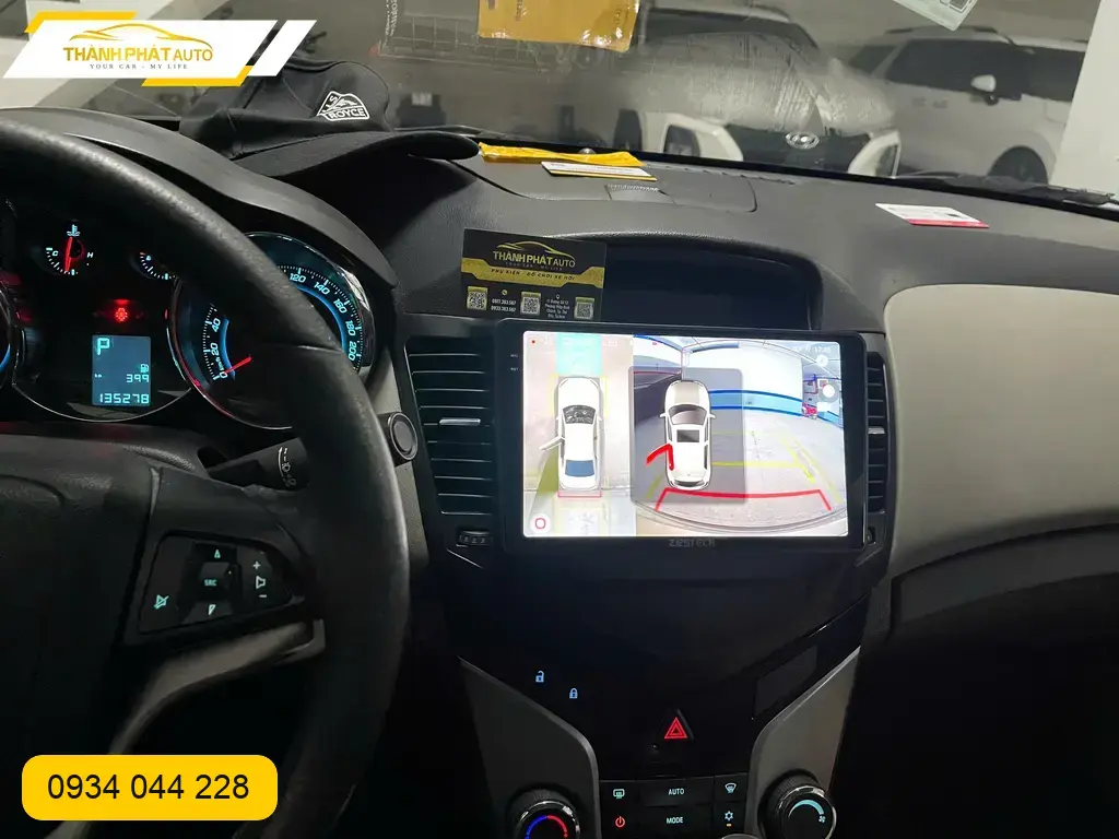 Anh Phong lắp Màn Hình Ô Tô Có Camera 360 cho Mazda CX-5 tại Quận 9 ảnh thực tế 4