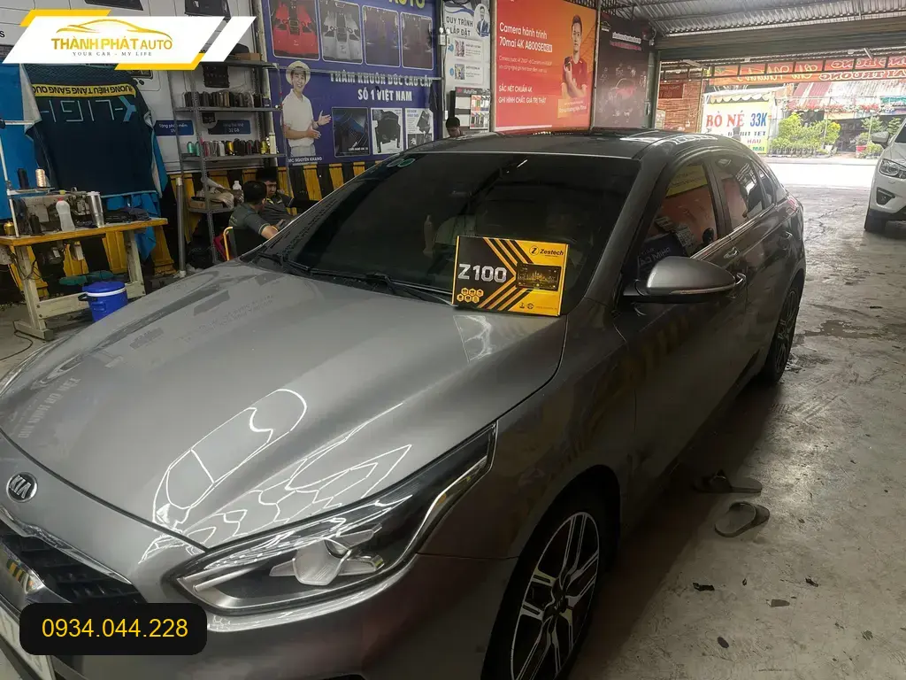Anh Tùng lắp màn hình Z100 cho Cerato 2020 Quận 12 để nâng cấp giải trí ảnh thực tế 4