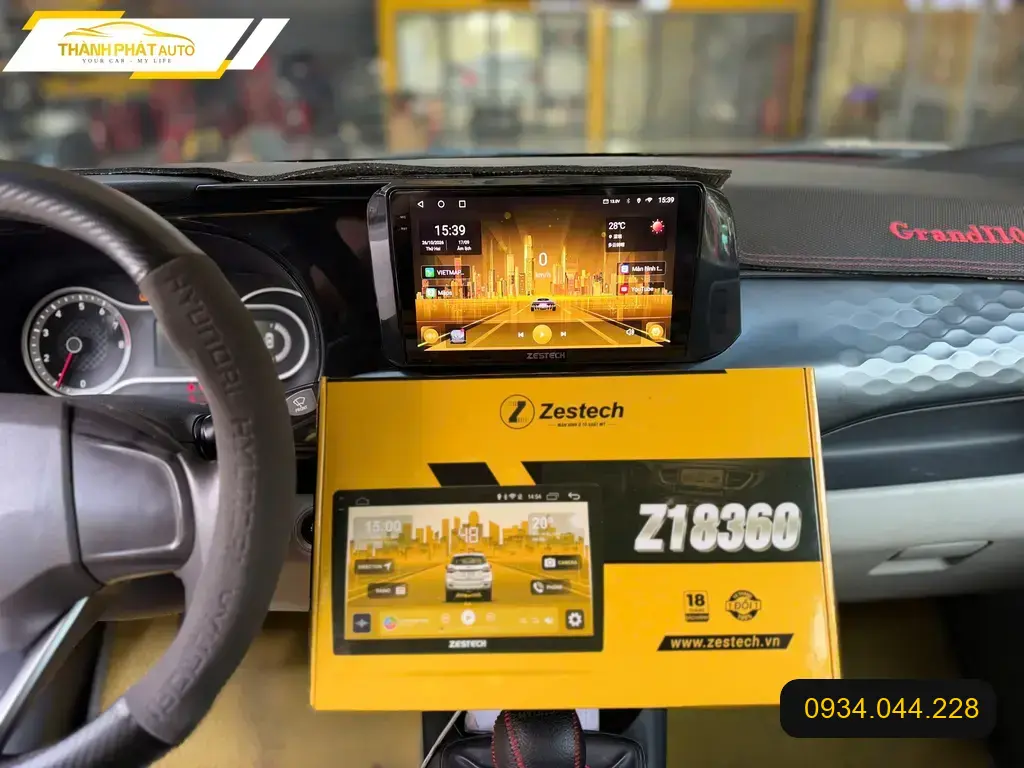 Anh Duy nâng cấp Màn Hình Z18360 Cho Hyundai I10 Quận 9 để có trải nghiệm tốt hơn ảnh thực tế 3