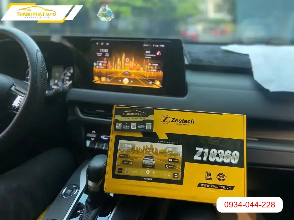Anh Thành lắp màn hình Zestech cho Honda CRV tại Quận Thủ Đức ảnh thực tế 2