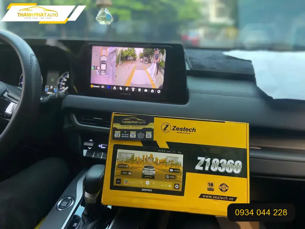 Anh Thành lắp màn hình Zestech cho Honda CRV tại Quận Thủ Đức ảnh thực tế 3