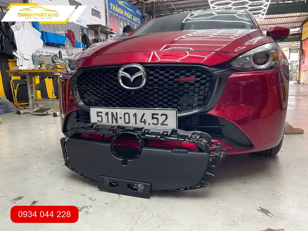 Chị Mai độ mặt galang ô tô Mazda CX-5 uy tín tại Thủ Đức ảnh thực tế 2